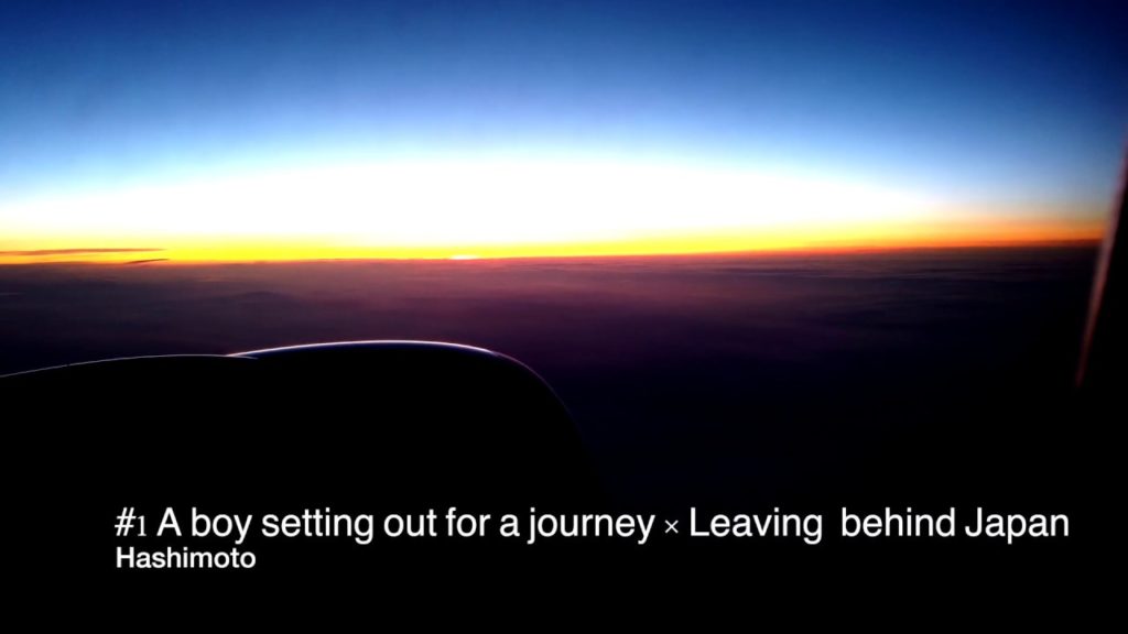 #1 A boy setting out for a journey × Leaving behind Japan  /4k/travel/Vlog