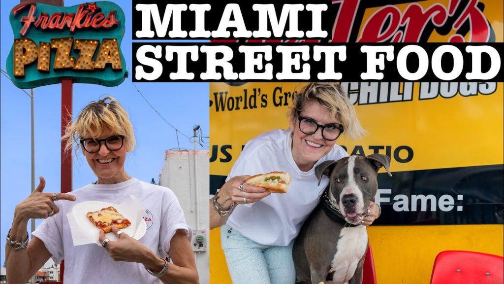 MIAMI STREET FOOD: PIZZA, HOT DOGS & FRIES!