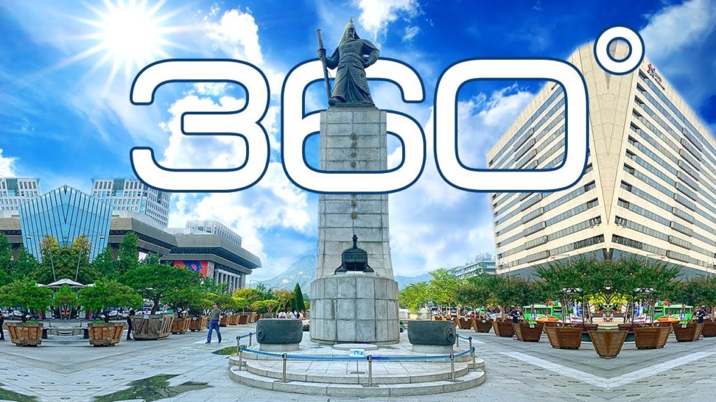 360° Timelapse Video, Seoul Cityscape South Korea, 8K VR video 360° Timelapse Video, Seoul Cityscape South Korea, 8K VR video