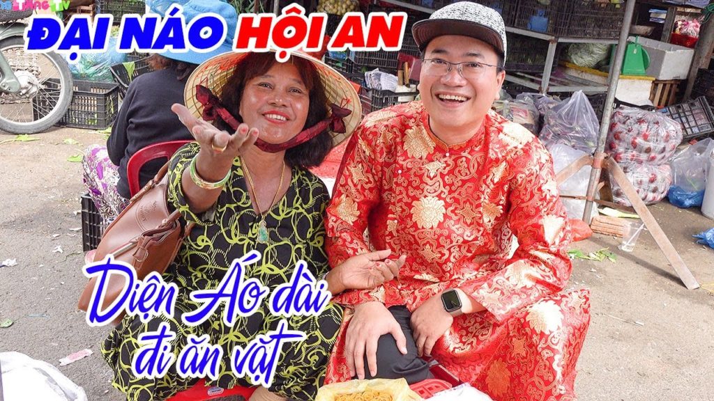 Diện Áo Dài truyền thống đại náo Chợ Hội An | DU LỊCH ĐÀ NẴNG HỘI AN