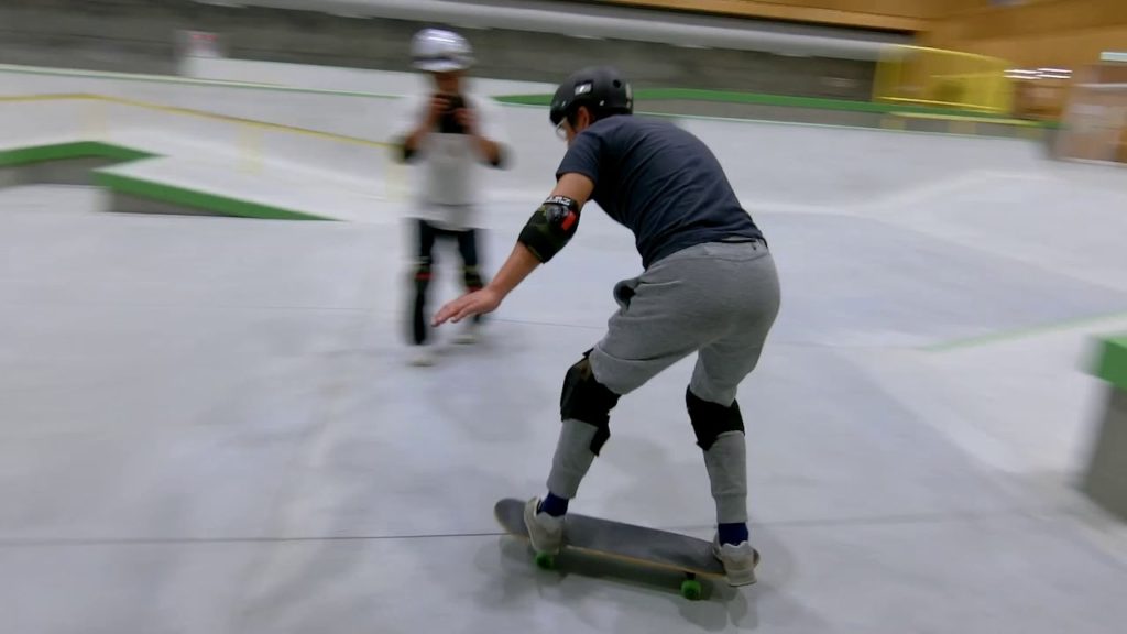 スケートボードに挑戦！／村上市スケートパーク