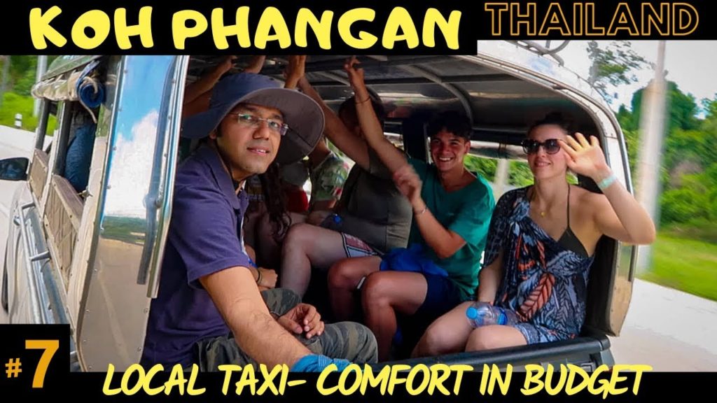 Koh Phangan Day Tour: Getting around | Local Taxi | Must visit places for family