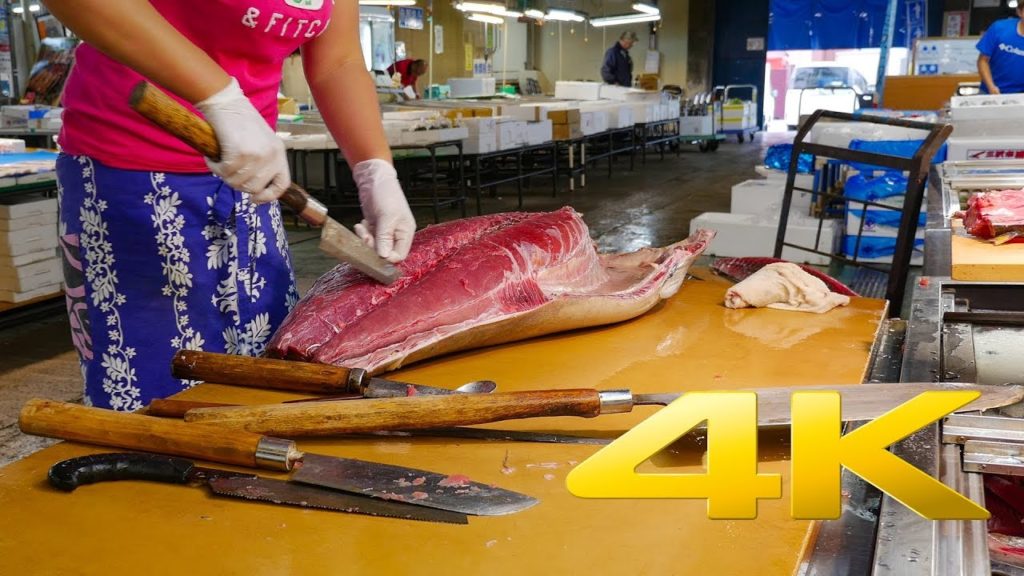 Shiogama Fish Market - Miyagi - 塩釜水産物仲卸市場 - 4K Ultra HD