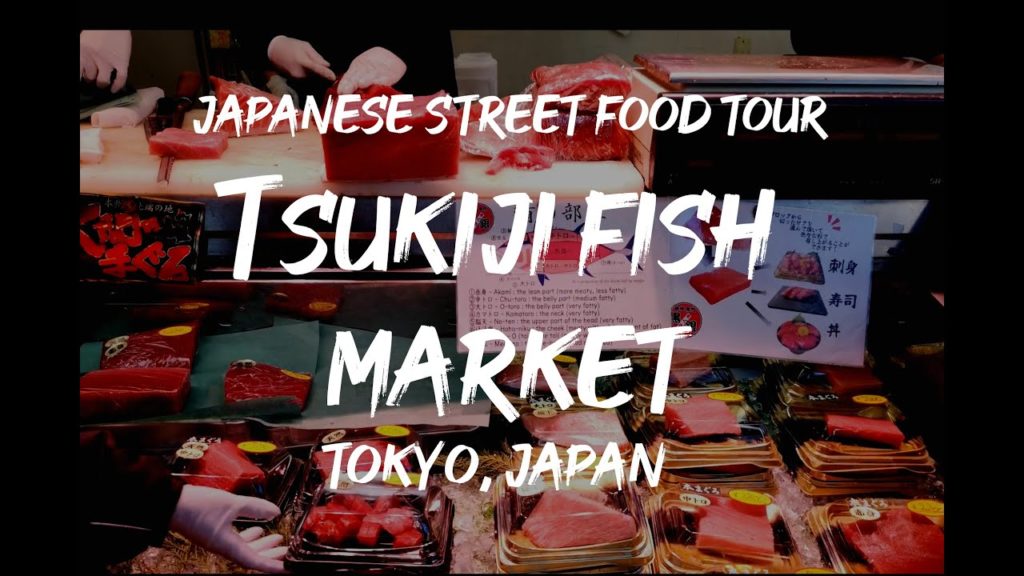 Tsukiji Fish Market - A Japanese Street Food Tour | Tokyo, Japan