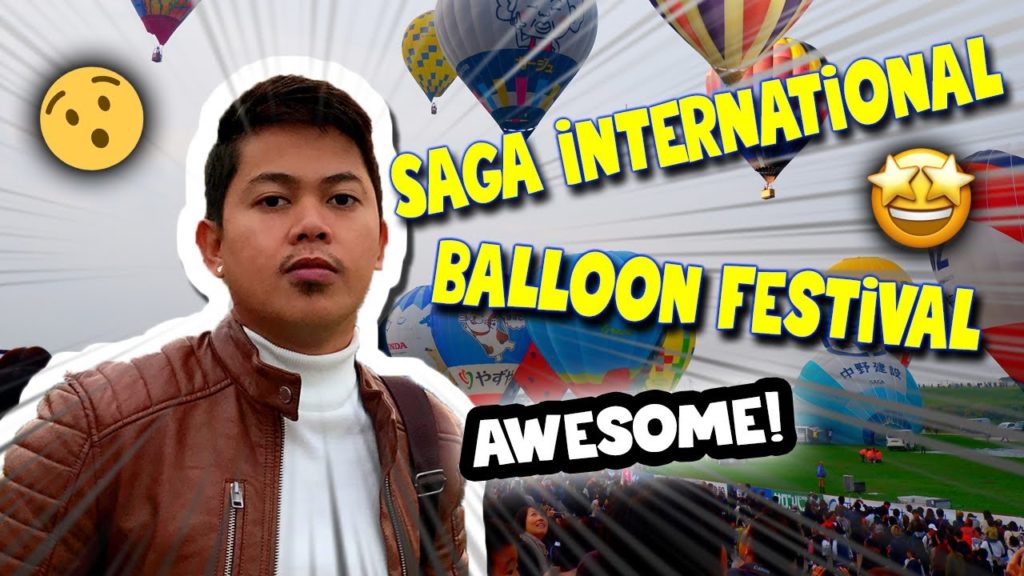 SOBRANG GANDA! Hot Air Balloons sa Japan! | Saga International Balloon Festival 2019