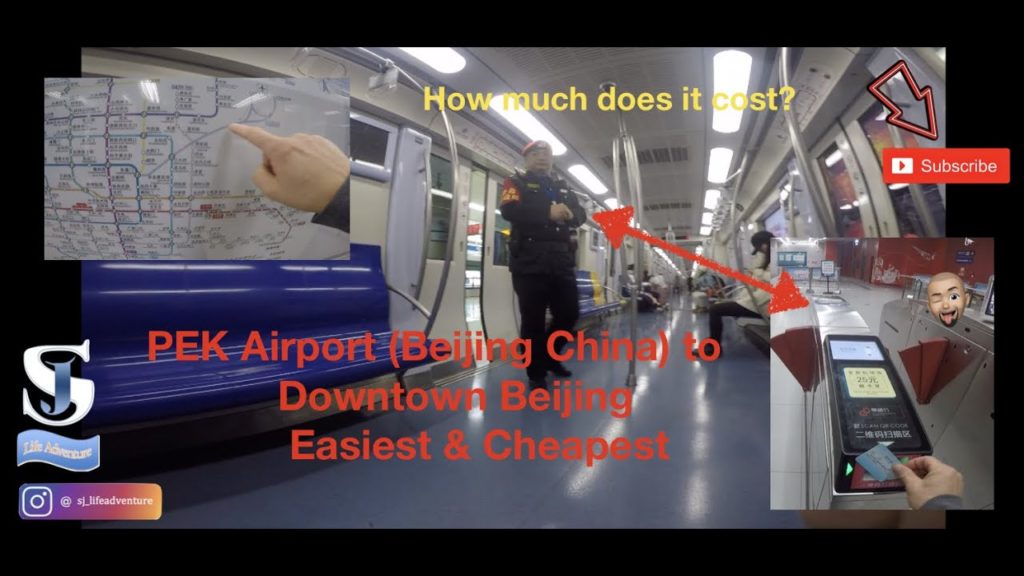 RTW 03c of 16 Tour around the World - Beijing Downtown to PEK Airport - Cheapest & Easiest