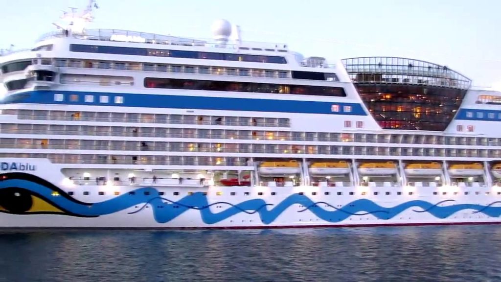 Cruise ship AIDAblu