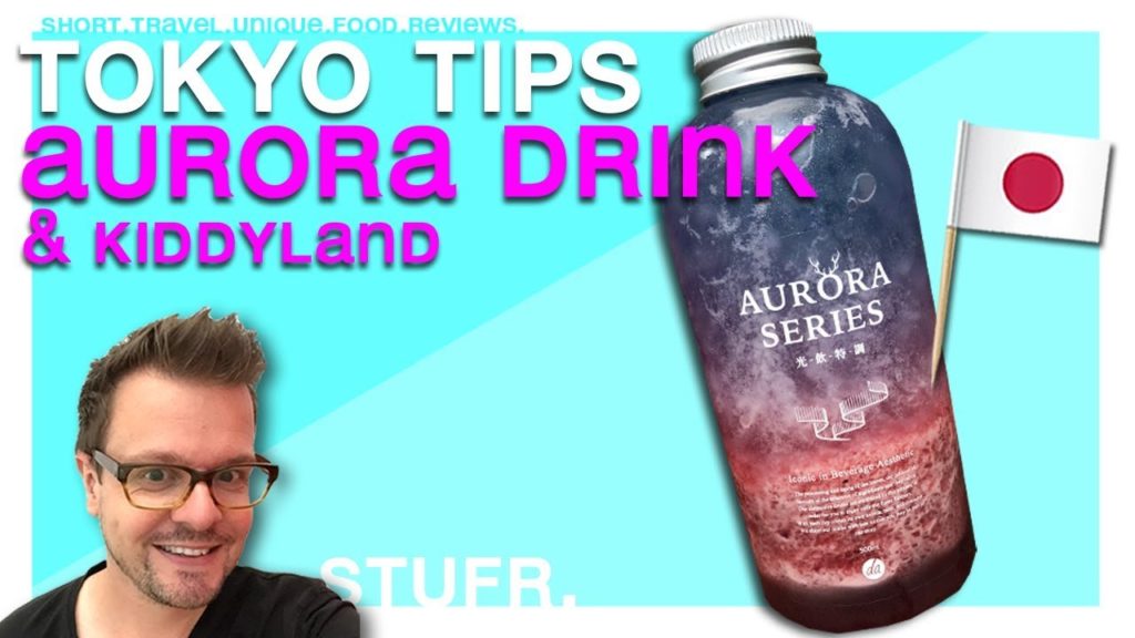 TOKYO STREET FOOD: The Alley Aurora Drink & Kiddy Land Tokyo Harajuku [ Japan trip vlog 2019 ]