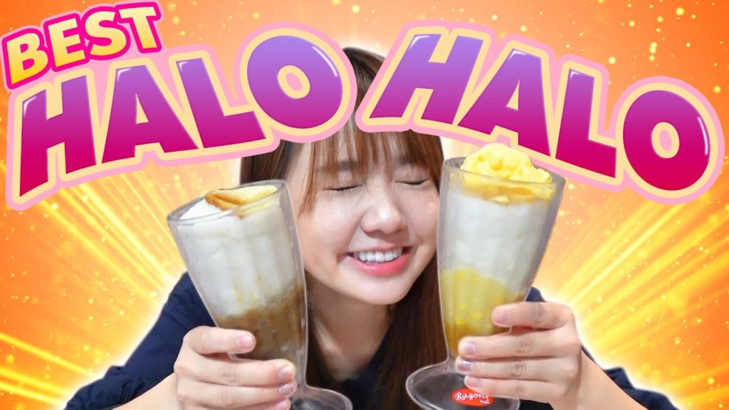 Japanese Girl Tries The World's Best HALO-HALO In The Philippines Japanese Girl Tries The World's Best HALO-HALO In The Philippines