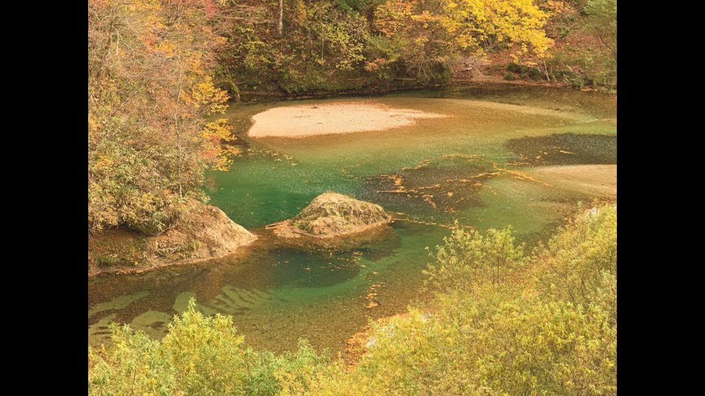 JG☆☆8K HDR 山形 朝日川渓谷の紅葉 Yamagata,Asahigawa Valley in Autumn