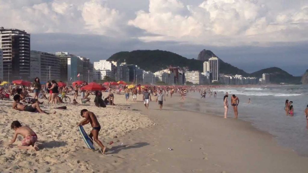 360 Copacabana w Rio de Janeiro. Brazylia