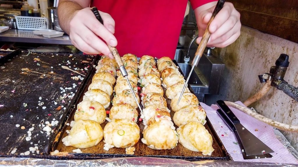 TAKOYAKI Octopus Balls | Japanese Street Food