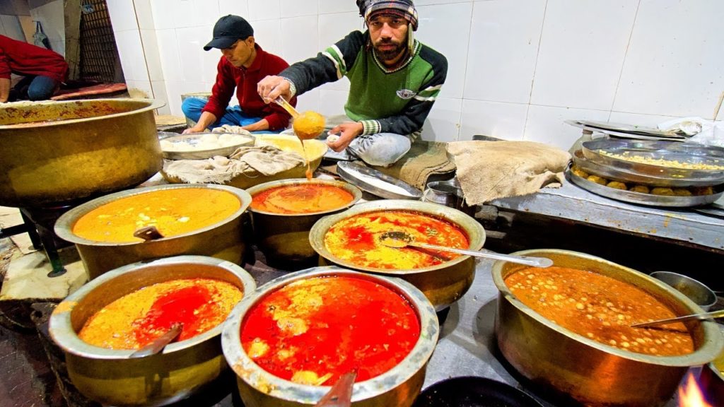 Indian Street Food - FAMOUS Kesar Da Dhaba! OLD IS GOLD Street Food in Amritsar, India!!