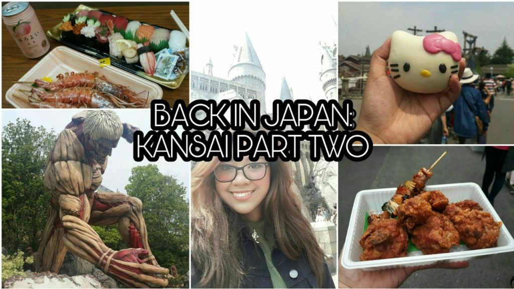 BACK IN JAPAN: Kansai Vlog Part 2 | Universal Studios, Kurumon Ichiba, Osaka Bay Area