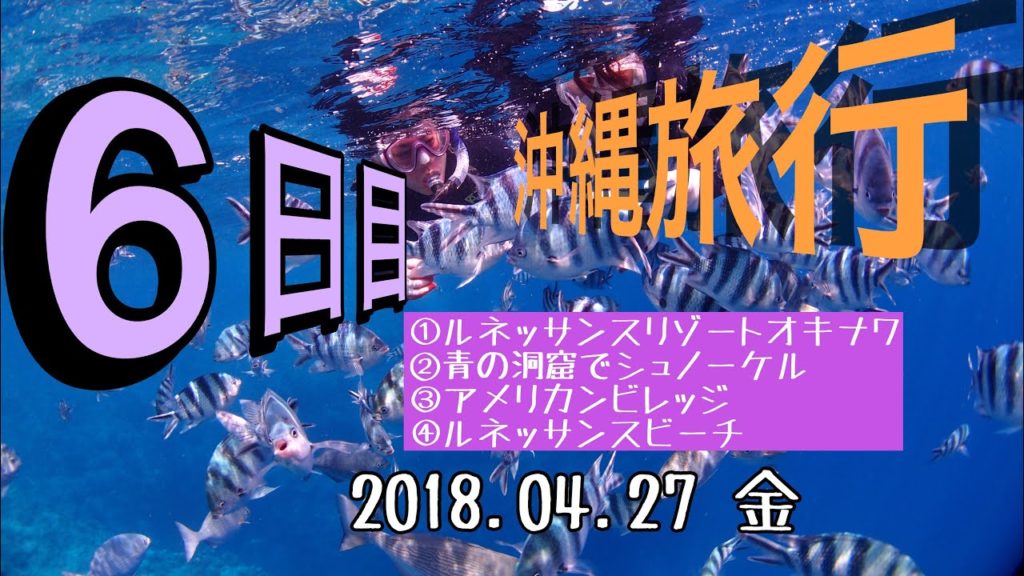 【新婚旅行】6日目 沖縄本島 青の洞窟でシュノーケル!! 【新婚旅行】6日目 沖縄本島 青の洞窟でシュノーケル!!