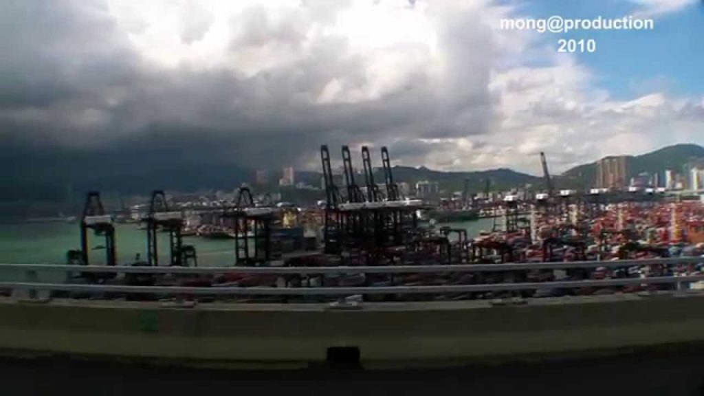 (2010-Jul-24) 香港•昂船洲大橋•東行Stonecutters Bridge Eastbound