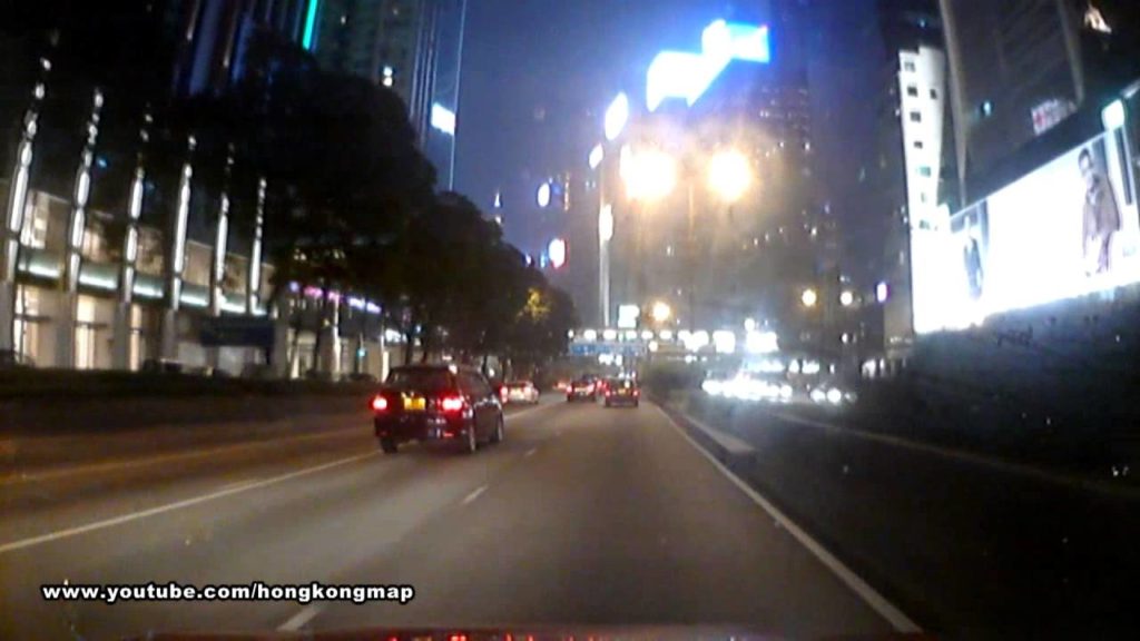 (2013-Mar-7) 香港的士夜夜遊 Taxi Night Ride 10: Hong Kong MTR to Happy Valley (Blue Pool Rd)