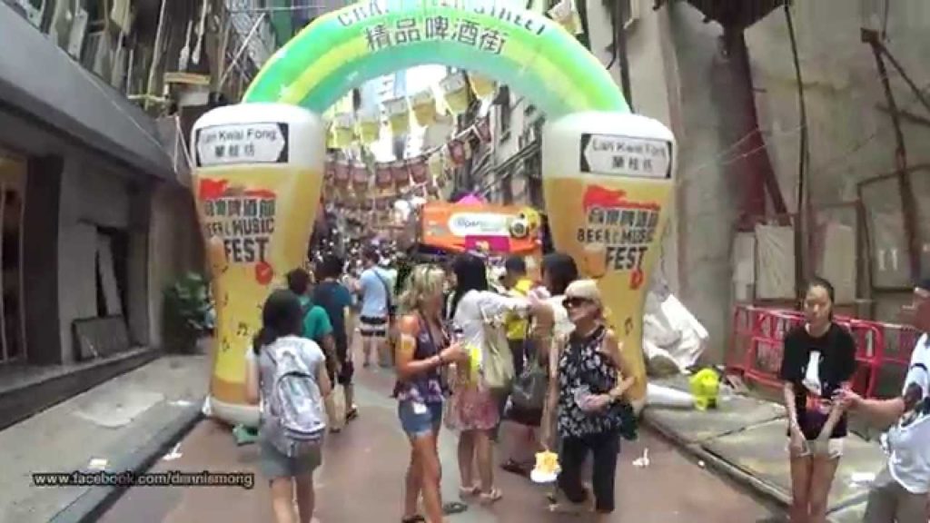 2014-Jul-21 蘭桂坊音樂啤酒節 Lan Kwai Fong Beer & Music Fest