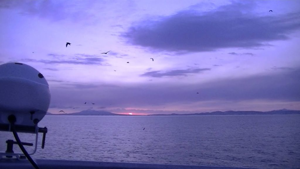 Japan Hokkaido Rausu「 Daybreak 」 知床羅臼から国後島の夜明け