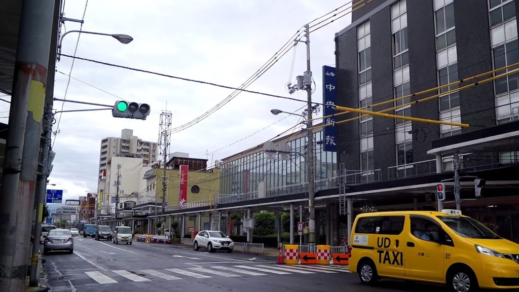 Walking in Downtown TOTTORI Japan - Walk Around City 鳥取市散歩 - 2018