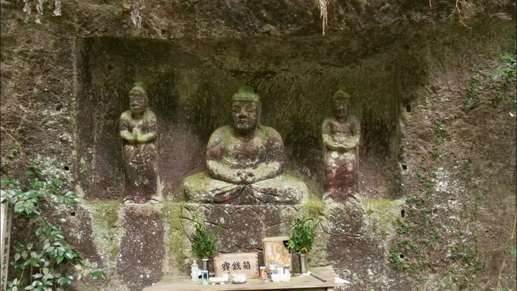 JG☆☆8K HDR Kagoshima,Mystic Iwado Cliff Budddha(Natural Monument/Pref.Historic Site) 鹿児島 神秘の岩堂摩崖仏