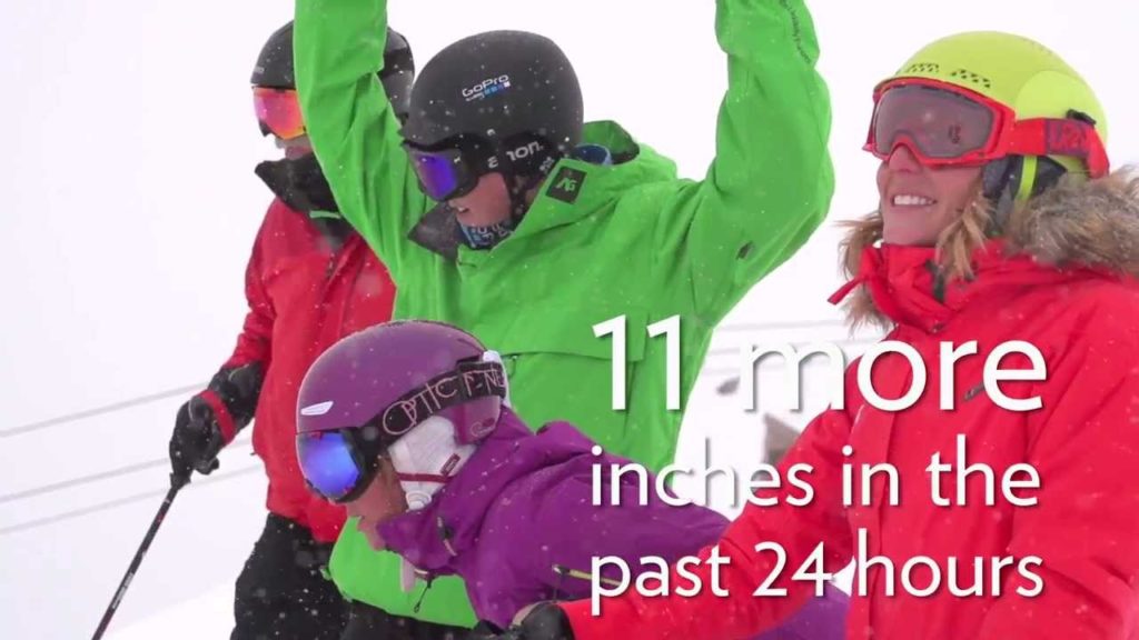 11 more inches for the country's snowiest