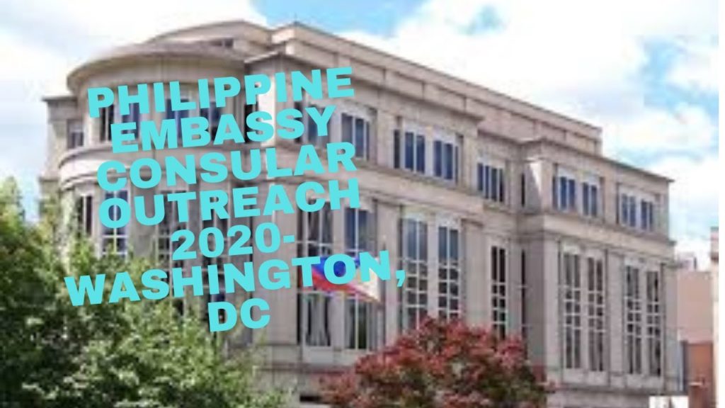 2020 CONSULAR OUTREACH PHILIPPINE EMBASSY IN WASHINGTON,DC#philippines#passport
