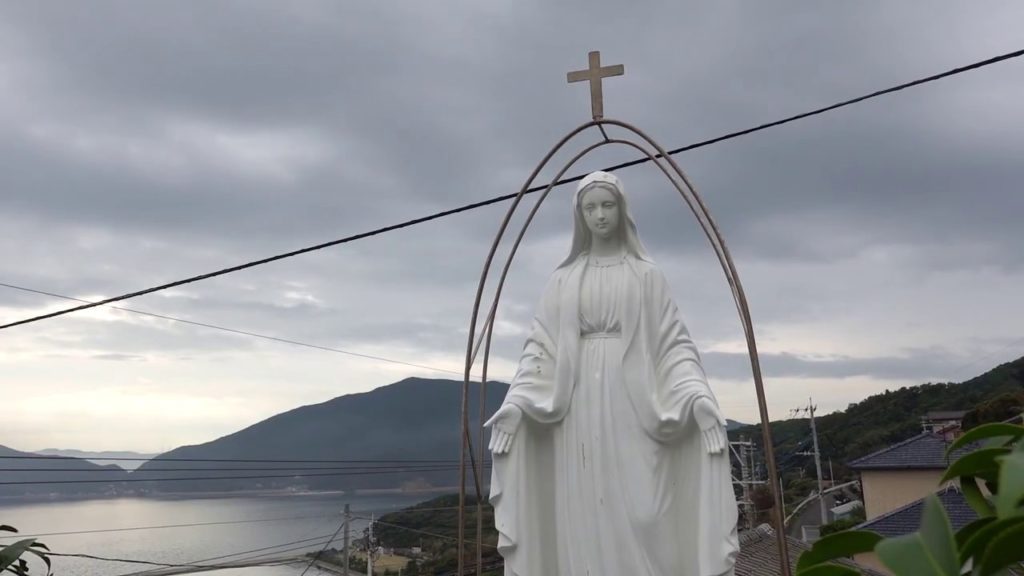 風に吹かれて街歩き　五島列島〜上五島町・冷水教会を訪ねて