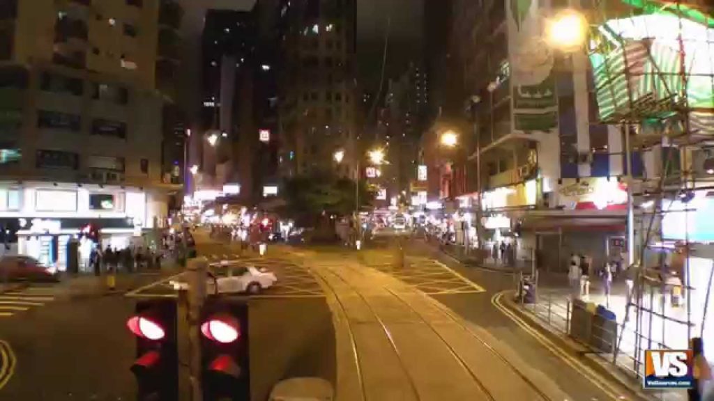 2010-May-11 香港電車遊 "縮時拍攝" Hong Kong Tram Night-time Ride (Time-lapse)
