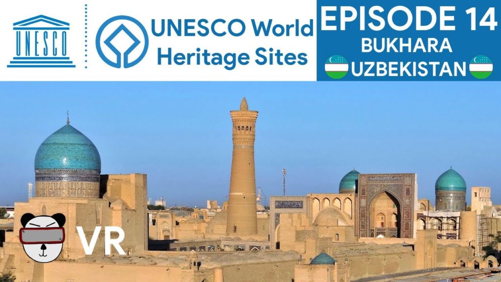 🏛️ UNESCO World Heritage Sites | Episode 14: Bukhara Historic Centre 🇺🇿 【360 Video】