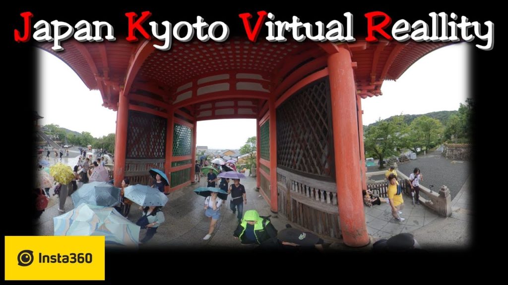 Kyoto Virtual Reallity Kiyomizu dera Fushimi Inari Taisha Arashiyama Affenpark Iwatayama