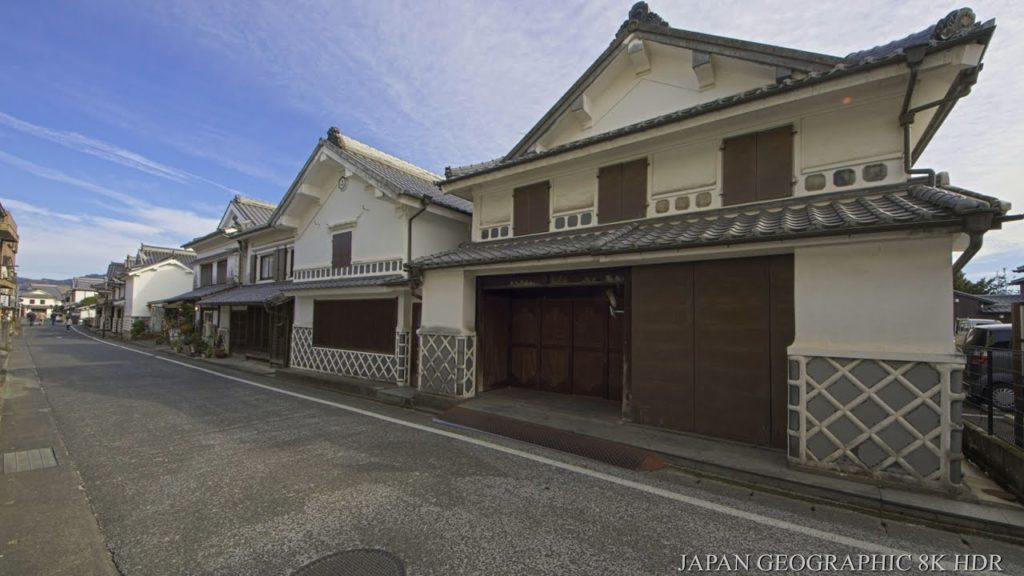 JG☆☆☆8K HDR Fukuoka,Townscape of Yoshii(Commercial Historic District) 福岡 吉井 商家の街並(重伝建)