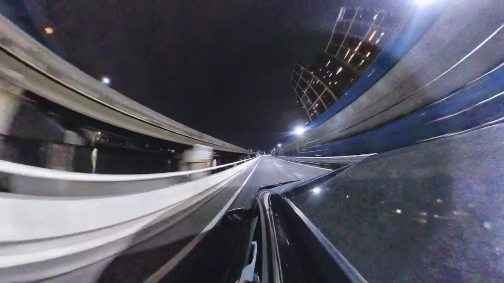 Tokyo night drive Line-C3 Takagi-Haneda   Insta360 one x