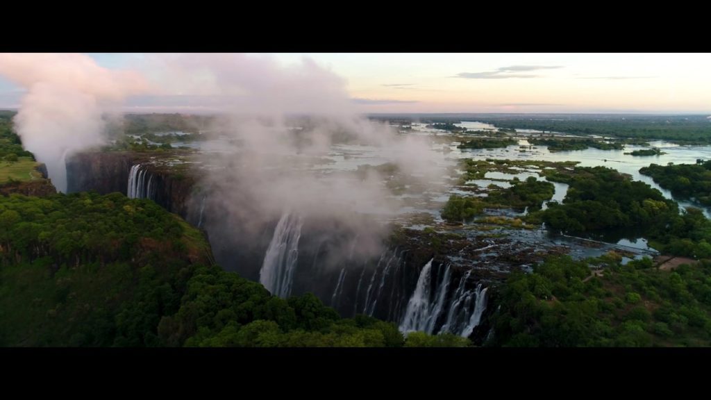 Victoria Falls - Beautiful Aerial Shots