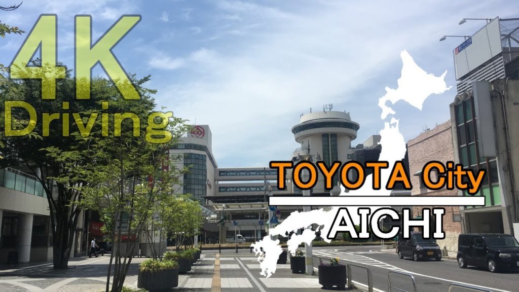 JAPAN Driving in 4K | Toyota City - AICHI | 豊田市