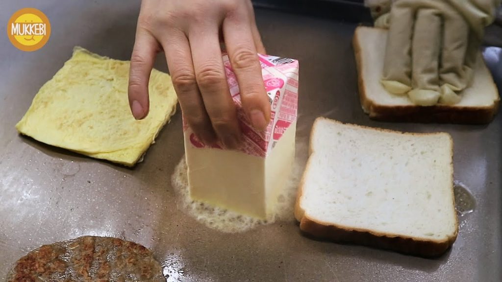 Tteokgalbi Toast │ Korean Street Toast │ Korean Street Food