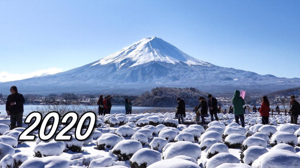 2020.01.19 銀世界の河口湖 / 2020年の初雪景色  [4K] #SnowScene #Kawaguchiko #MtFuji