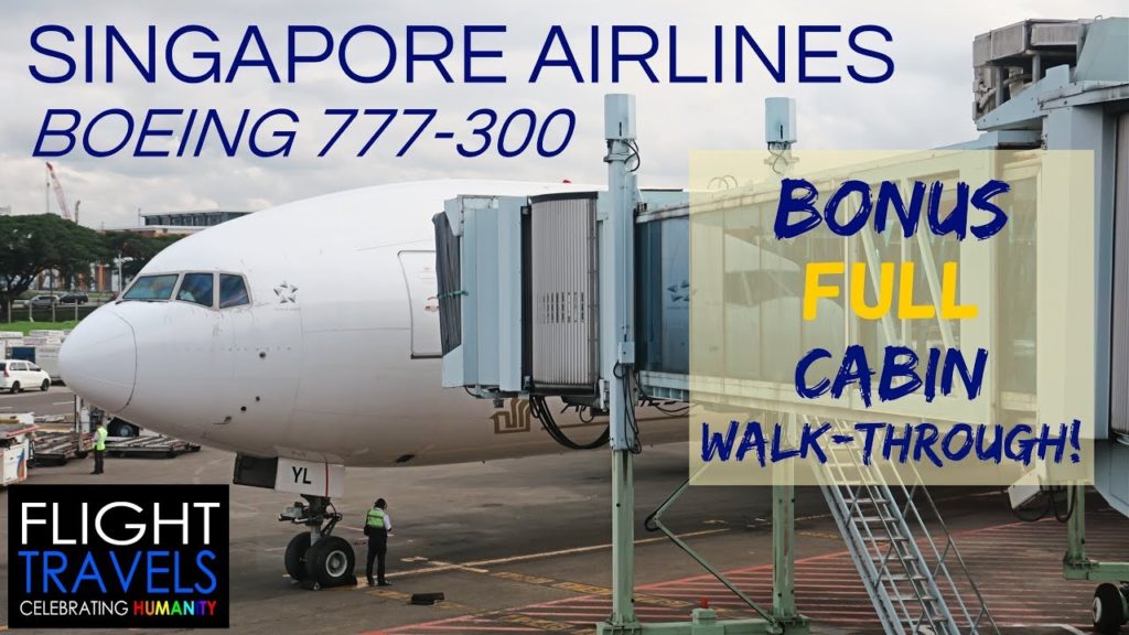 SINGAPORE AIRLINES • BOEING 777-300 • FLIGHT REPORT • SQ961 • JAKARTA TO SINGAPORE • CGK-SIN