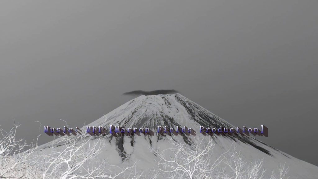 4K Time lapse - a view of Mt. Fuji as seen from Asagirikogen Highlands -