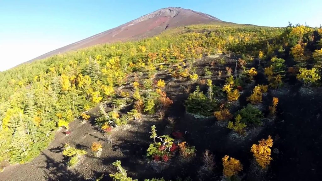 Drone video - 4th Station in Mount Fuji. DJI Phantom.