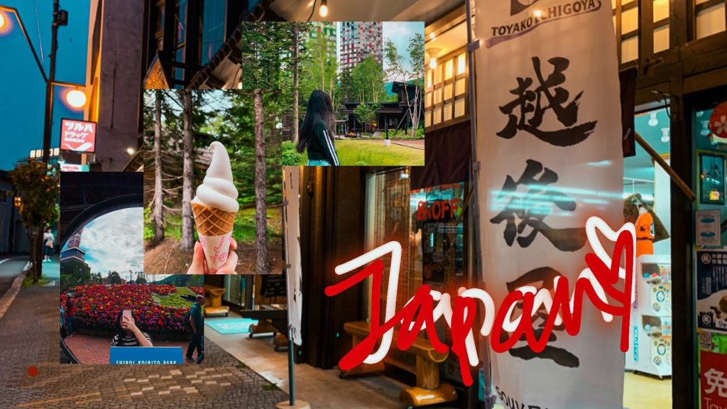 a travel video in japan