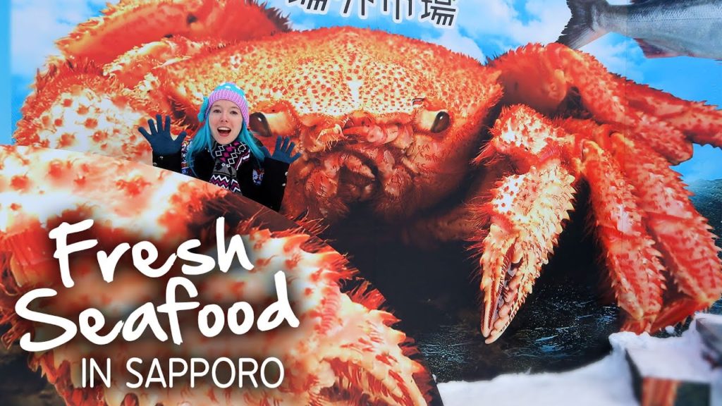 Sapporo Fish Market, Hokkaido 🦀  (Sapporo Morning Market)