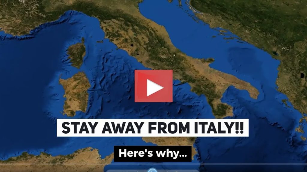 Stay Away from Italy!!