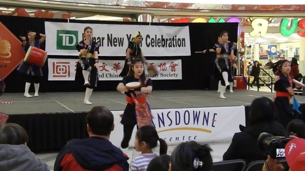 2020 Chinese New Year taiko (太鼓) drumming, Richmond, BC, Canada Pt II