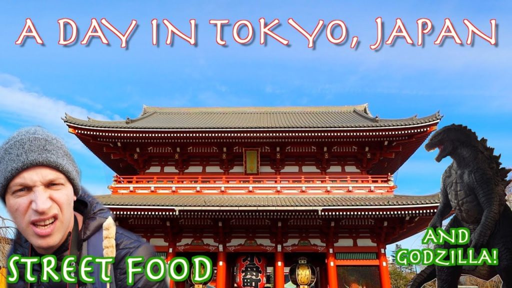 A day in Tokyo, Japan With Street Food || Sensō-ji