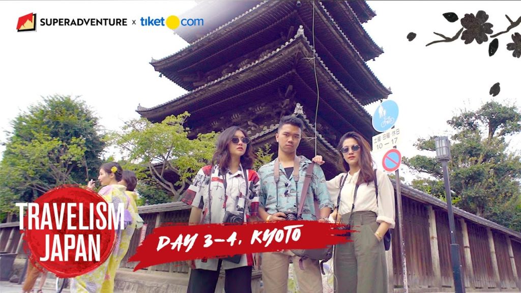 TRAVELISM JAPAN - DAY 3-4 KYOTO : MAKAN FIRE RAMEN! STARBUCKS PAKAI TATAMI, SEPEDAAN KELILING KYOTO