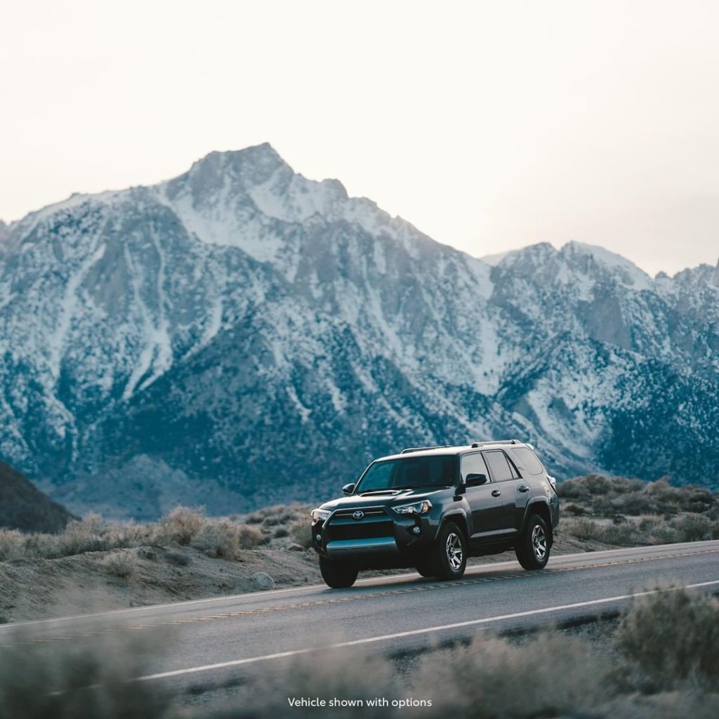 On the road of endless possibilities! #4Runner #LetsGoPlace...