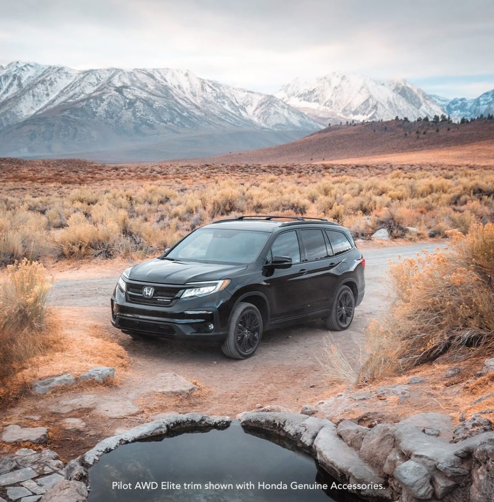 Take the long way home more often. #HondaPilot...