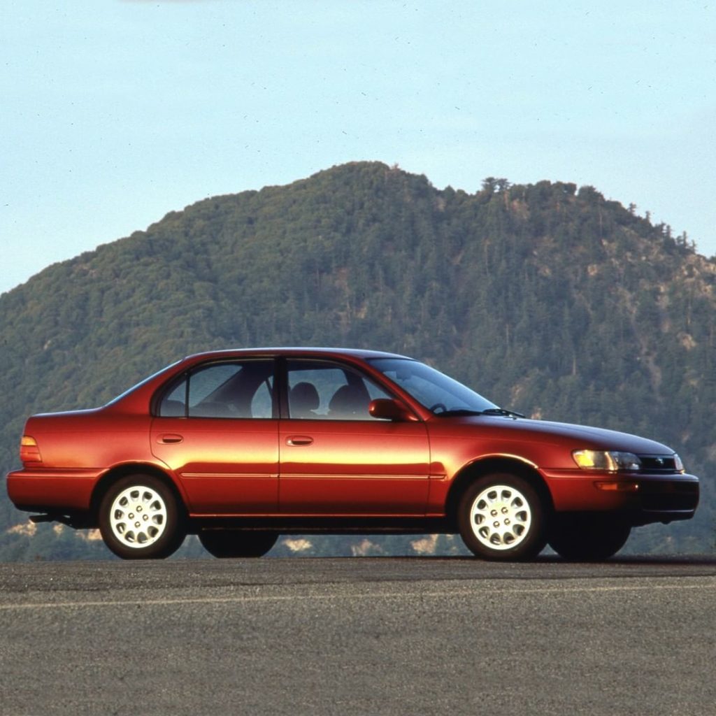 The picture of reliability. How has your #Corolla been there for you? #TBT 1993 ...