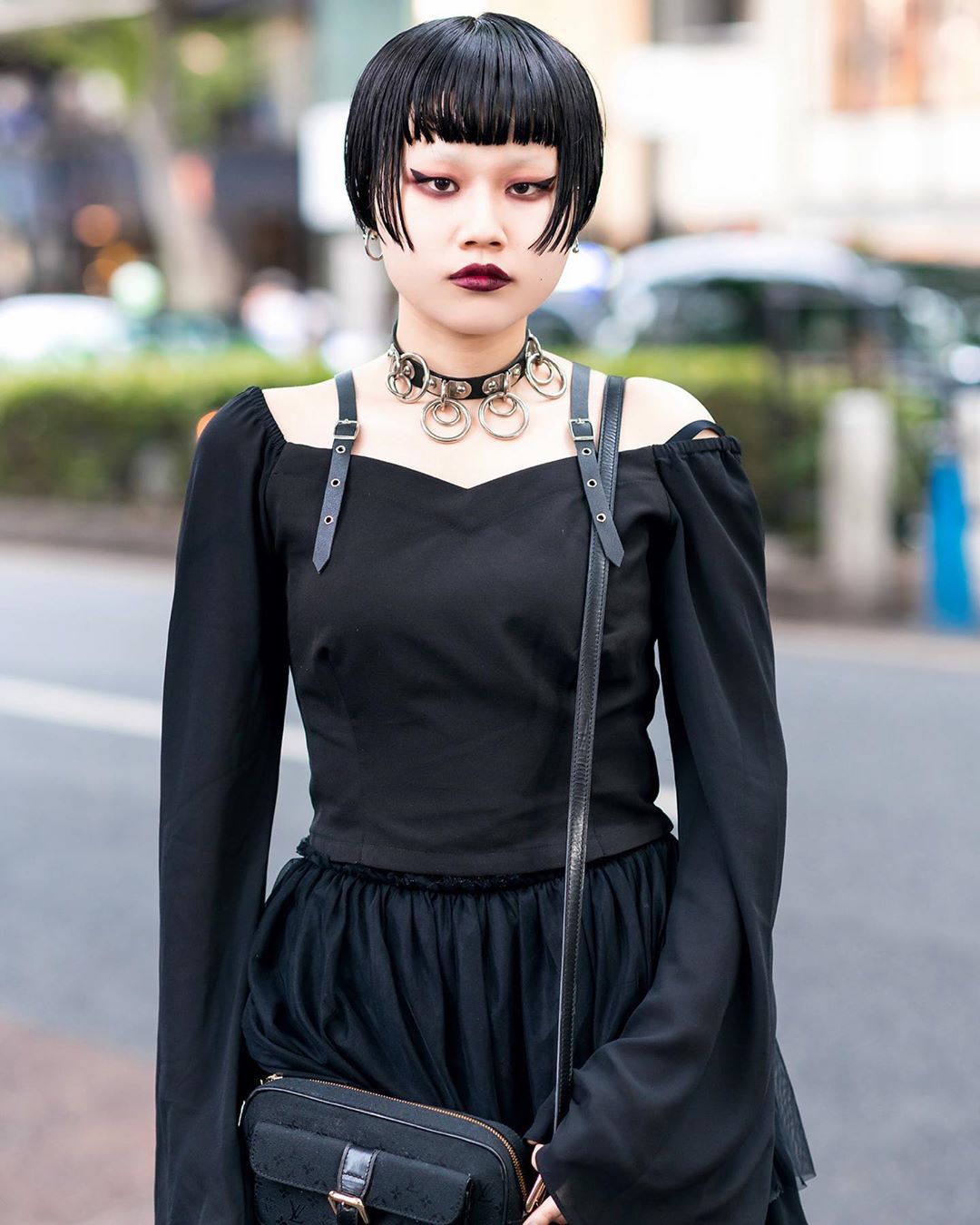 Tokyo Fashion: 19-year-old Japanese student Hana on the street in ...